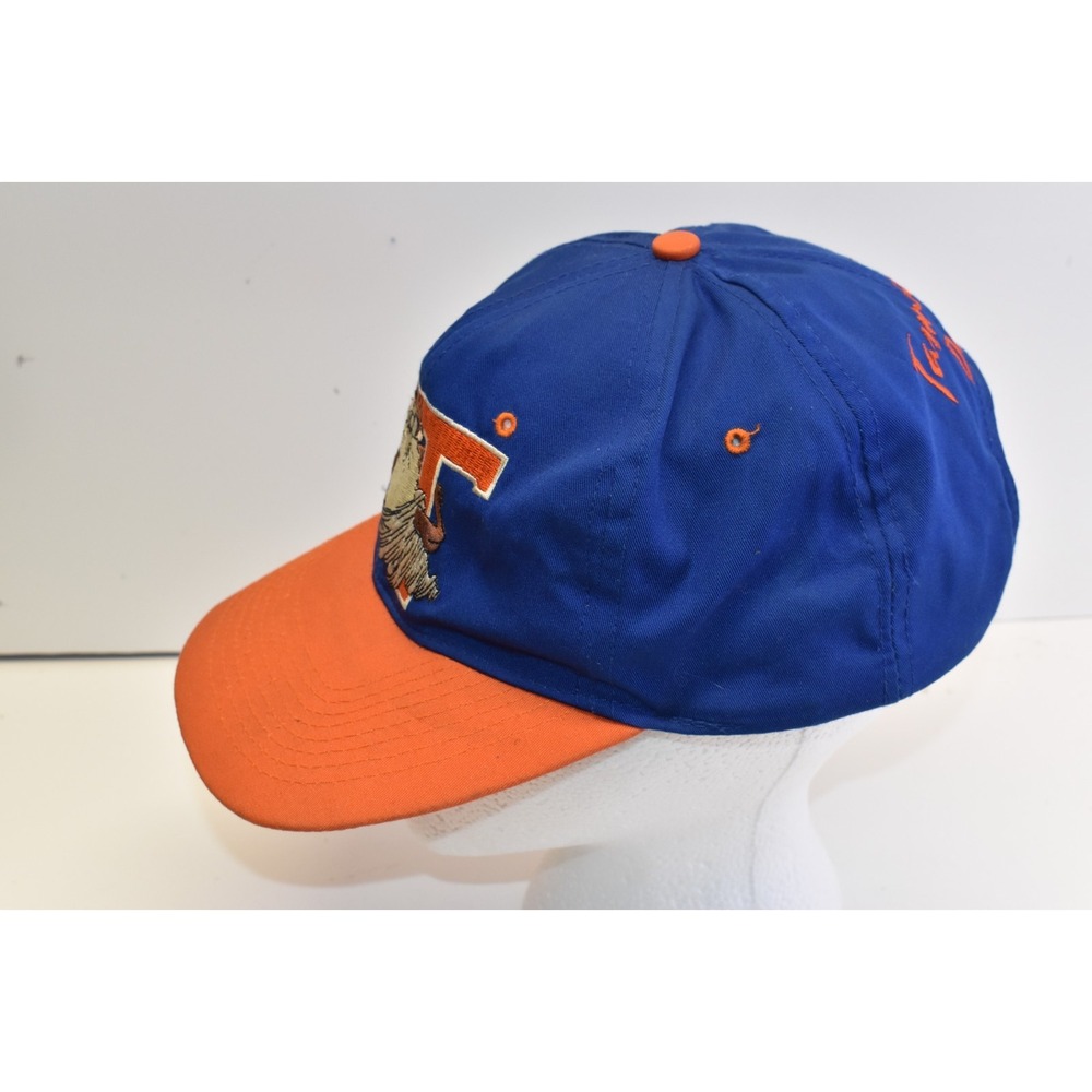 Vintage Looney Toons Tasmanian Devil Snapback Trucker Hat Unisex One Size 1993 - Picture 2 of 5